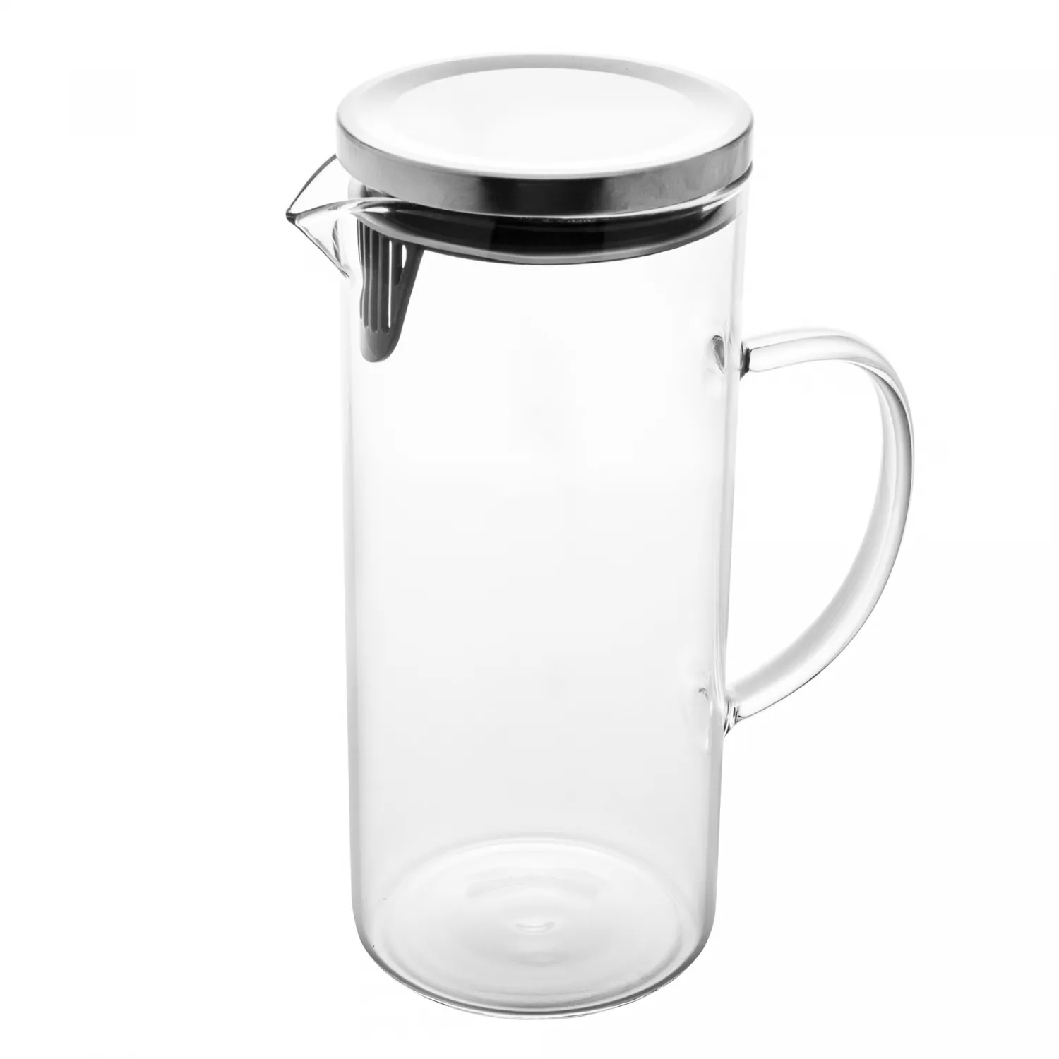 Jarra de Vidro Borossilicato com Tampa 1,4L - Wolff