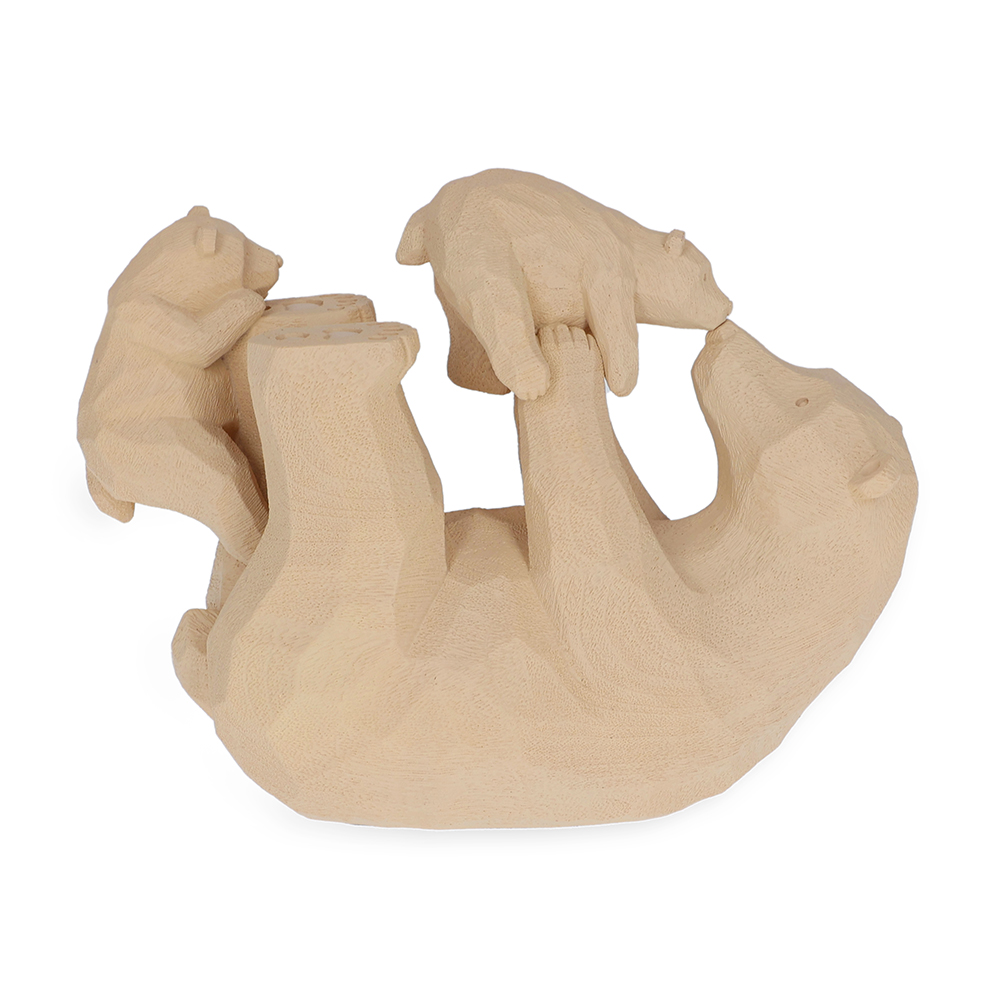 ESCULTURA URSOS EM POLIRRESINA