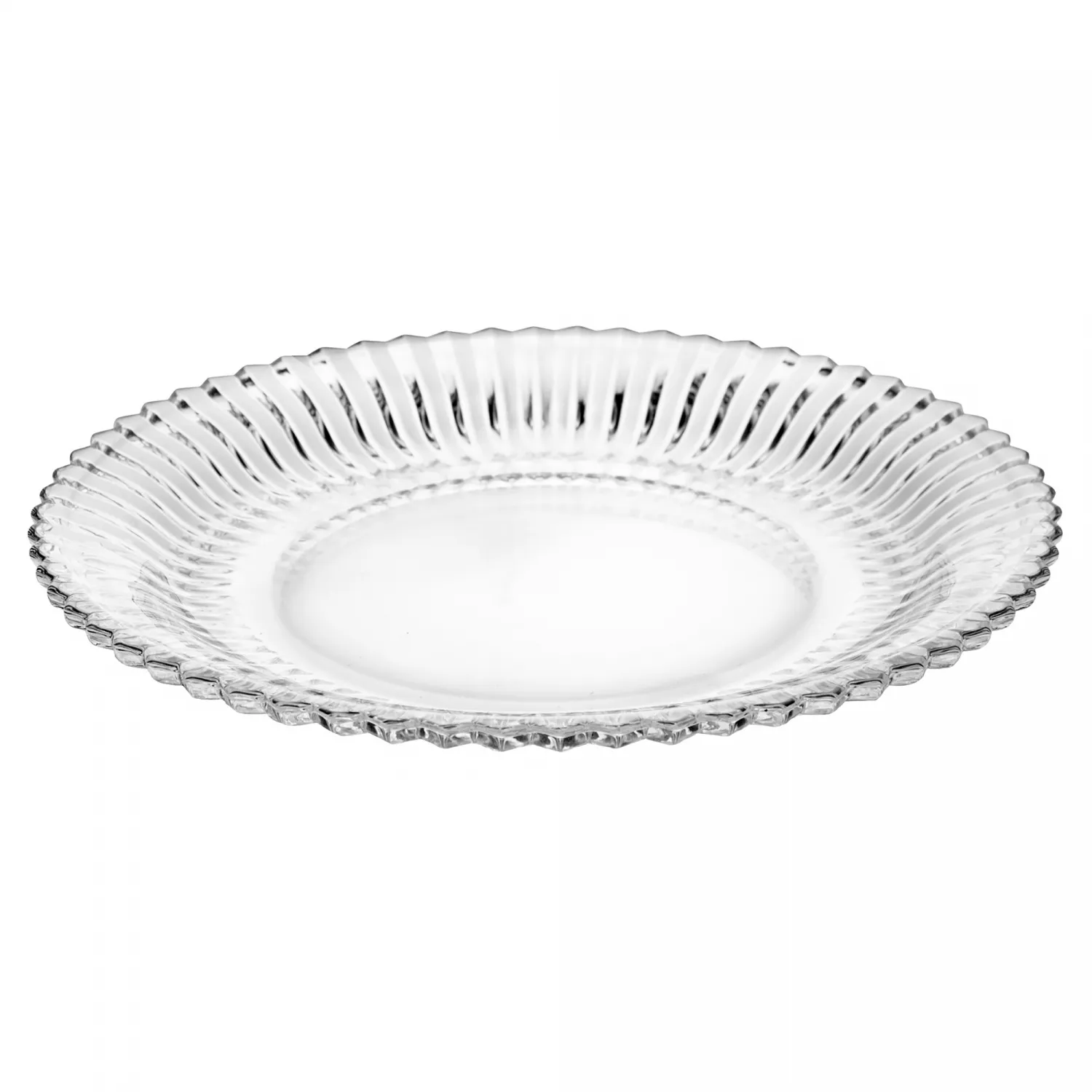 Prato para Sobremesa Império 20cm Cristal - Wolff