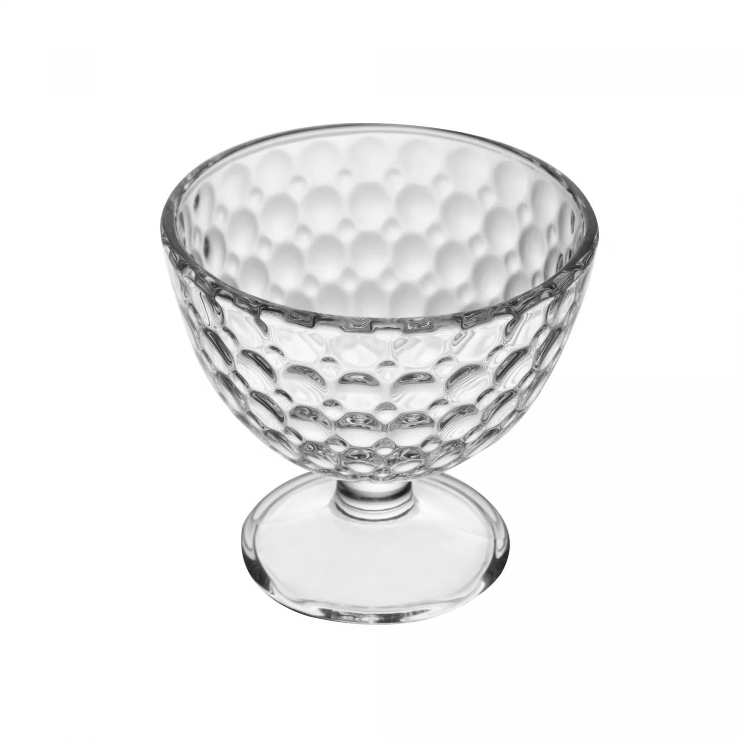 Taça de Sobremesa Bolhas 300ml Cristal Ecológico - Lyor