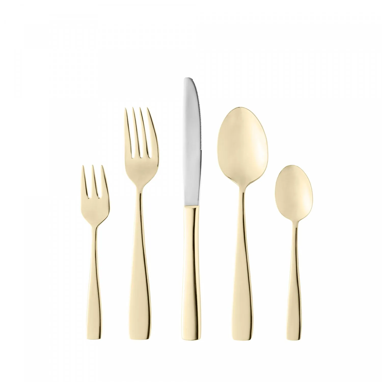 Faqueiro 30 Peças de Aço Inox Pisa Dourado - Wolff